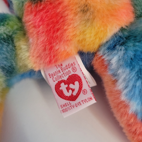 Lizzy the Beanie Baby Lizard 1999 TY Beanie Buddies Collection - Picture 6 of 11